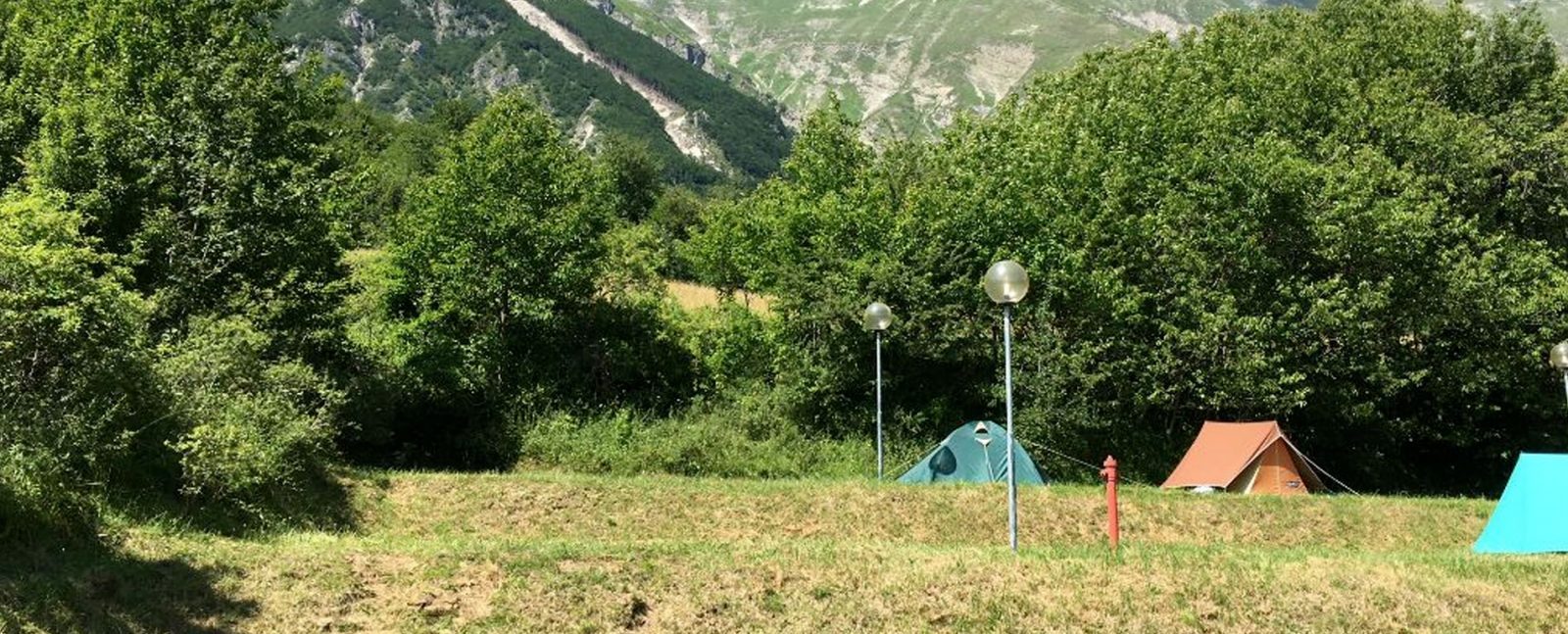 Camping nei monti vicino Ascoli Piceno